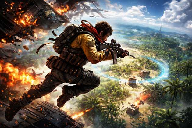 Free Fire Battle Zone - Jabali AI Poster