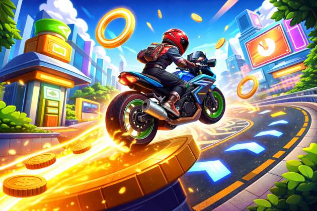 MotoCash Rush - Jabali AI Poster
