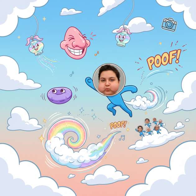 Face Fart Flyers - Jabali AI Poster