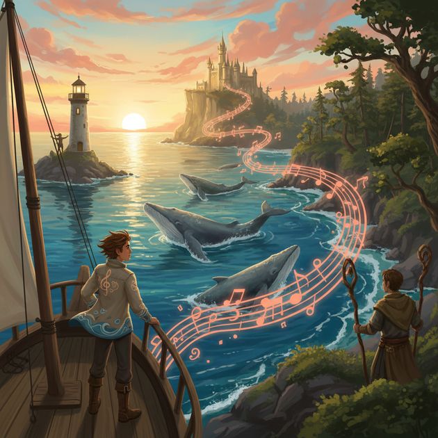 Song of the Pacific - Jabali AI Poster