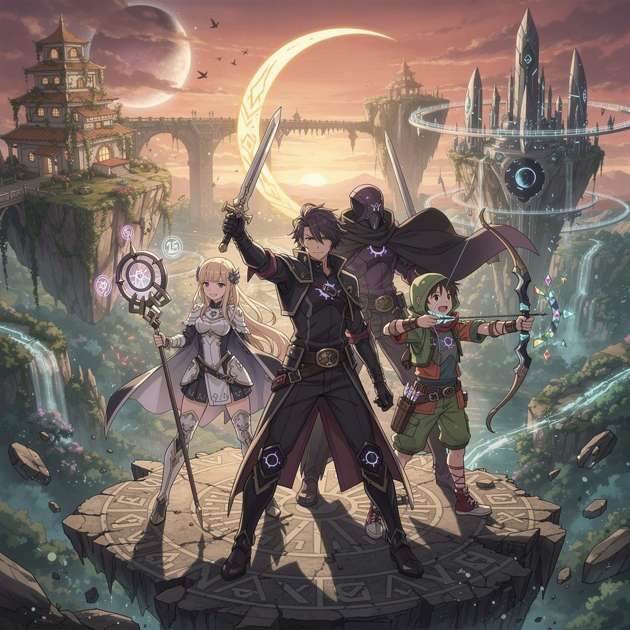 Eclipse Hearts Rebirth - Jabali AI Poster