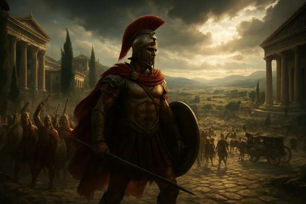 Sons of Thermopylae - Jabali AI Poster