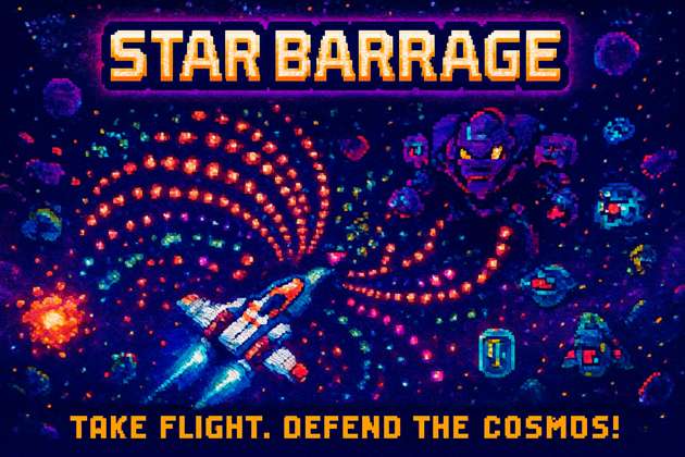 Star Barrage - Jabali AI Poster