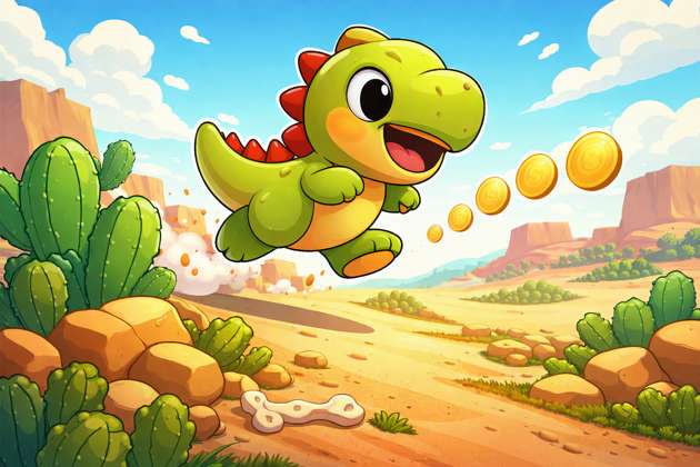 Dino Jump - Jabali AI Poster