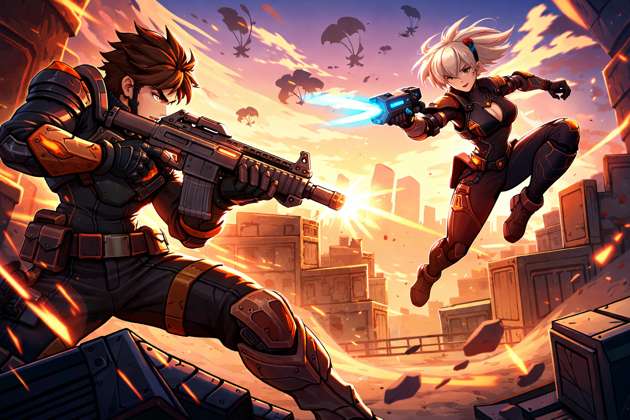 Fire Shoot Battle Royale - Jabali AI Poster