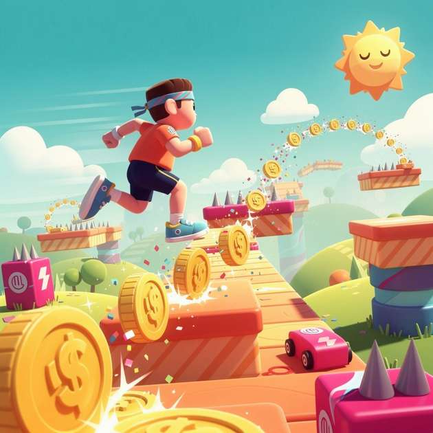 Coin Dash - Jabali AI Poster