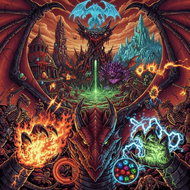 Infernal Scalebreaker - Jabali AI Poster