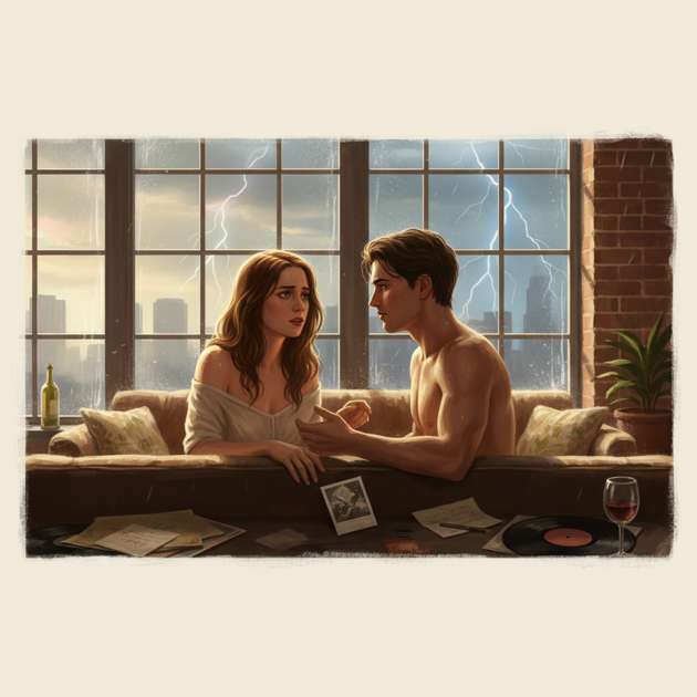 Between Us, the Storm - Jabali AI Poster