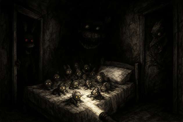 Nightmare Sketch: 6 AM - Jabali AI Poster