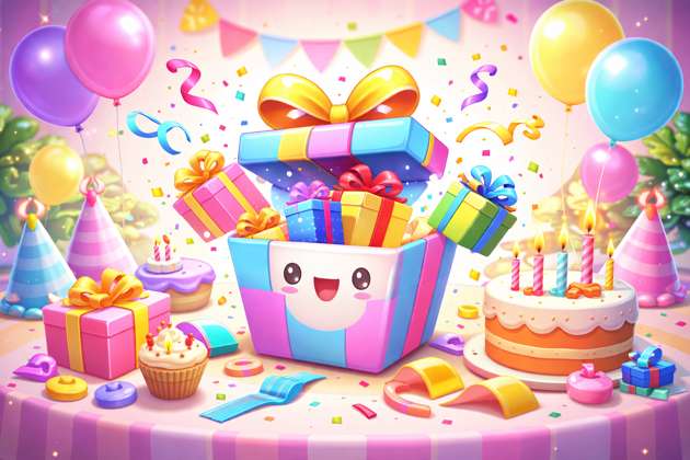 3D Birthday Celebration Blast - Jabali AI Poster