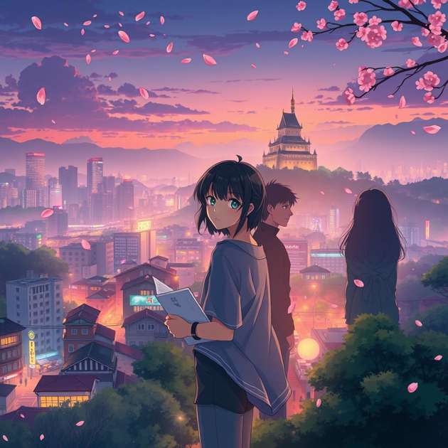 City of Broken Light - Jabali AI Poster
