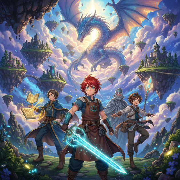 Skyforge Saga - Jabali AI Poster