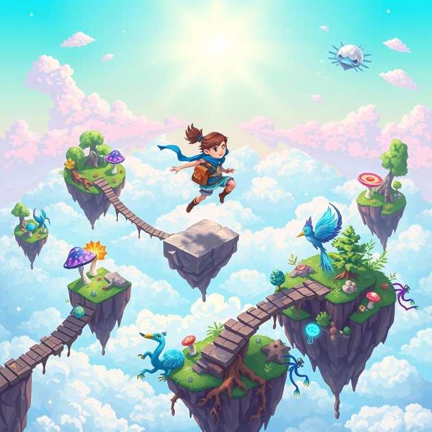 Sky Rune Odyssey - Jabali AI Poster