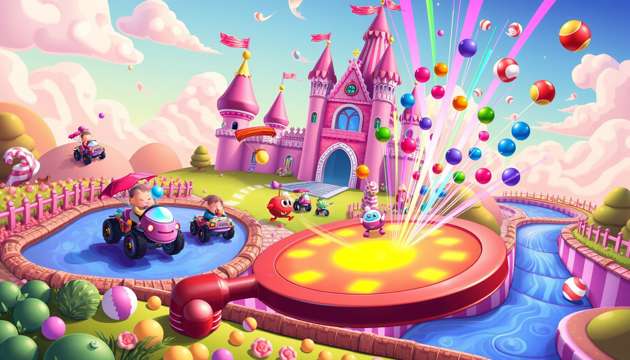 Candy Castle Defenders - Jabali AI Poster