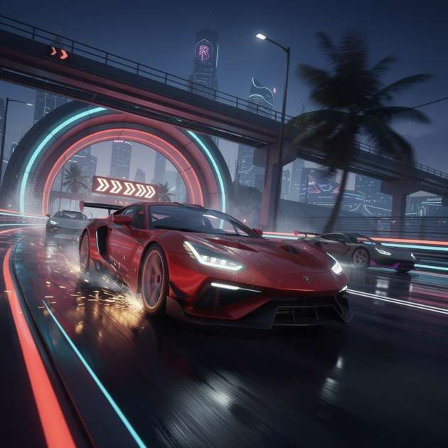 Turbo Drift - Jabali AI Poster