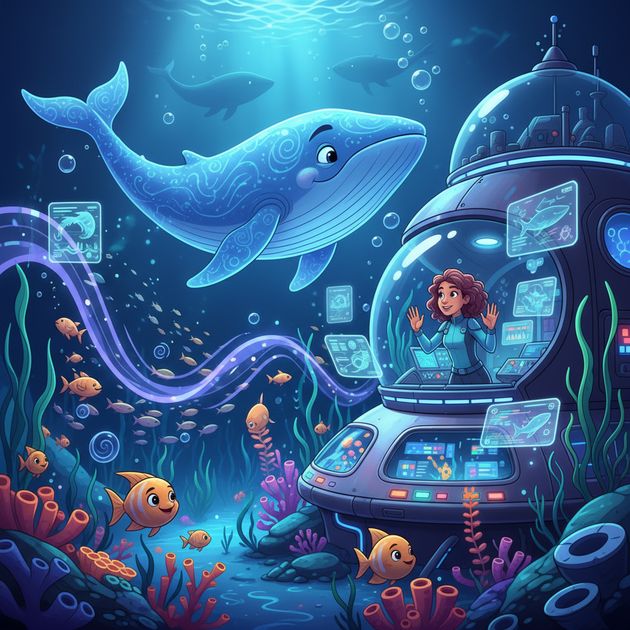 Whale Song Empathy - Jabali AI Poster