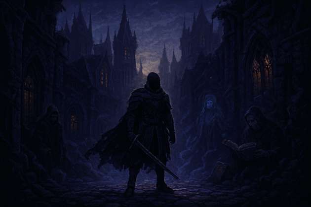 Cathedral of Dusk - Jabali AI Poster