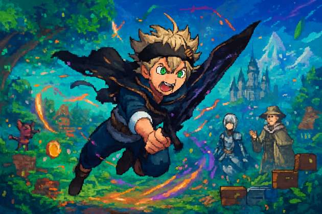 Black Clover: Anti-Magic Dash - Jabali AI Poster