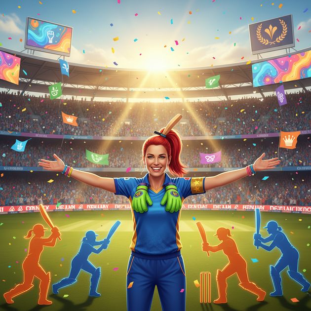 Cricket Queens Challenge - Jabali AI Poster