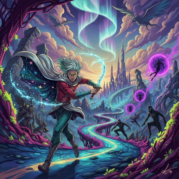 Endure the Woven Road - Jabali AI Poster