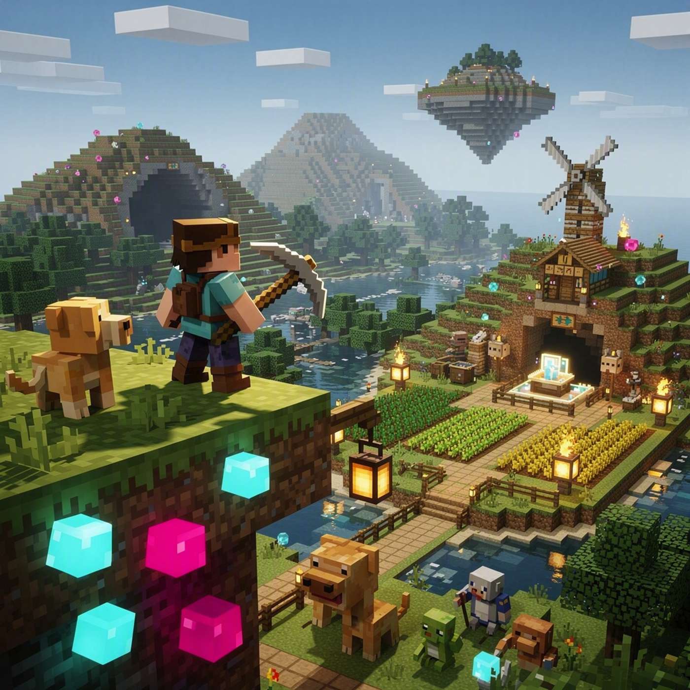 VoxelCraft game artwork