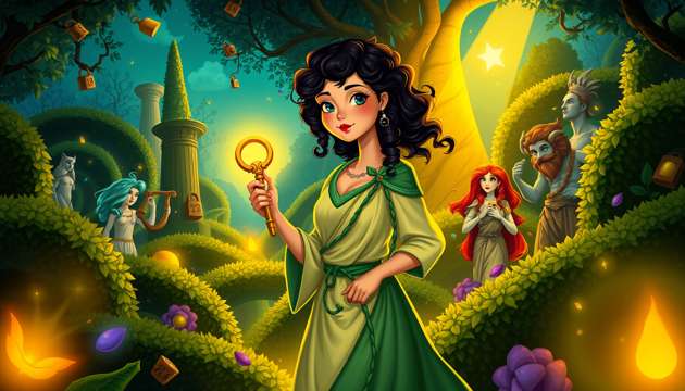Maze of the Muses - Jabali AI Poster