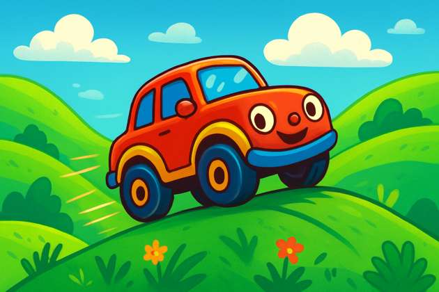 Toy Car Dash - Jabali AI Poster