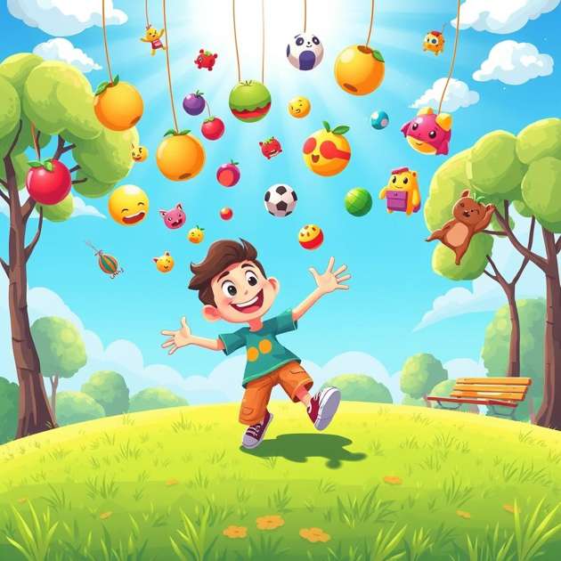 Park Catch Dash - Jabali AI Poster