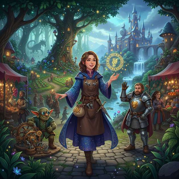 Starwhistle Realms - Jabali AI Poster