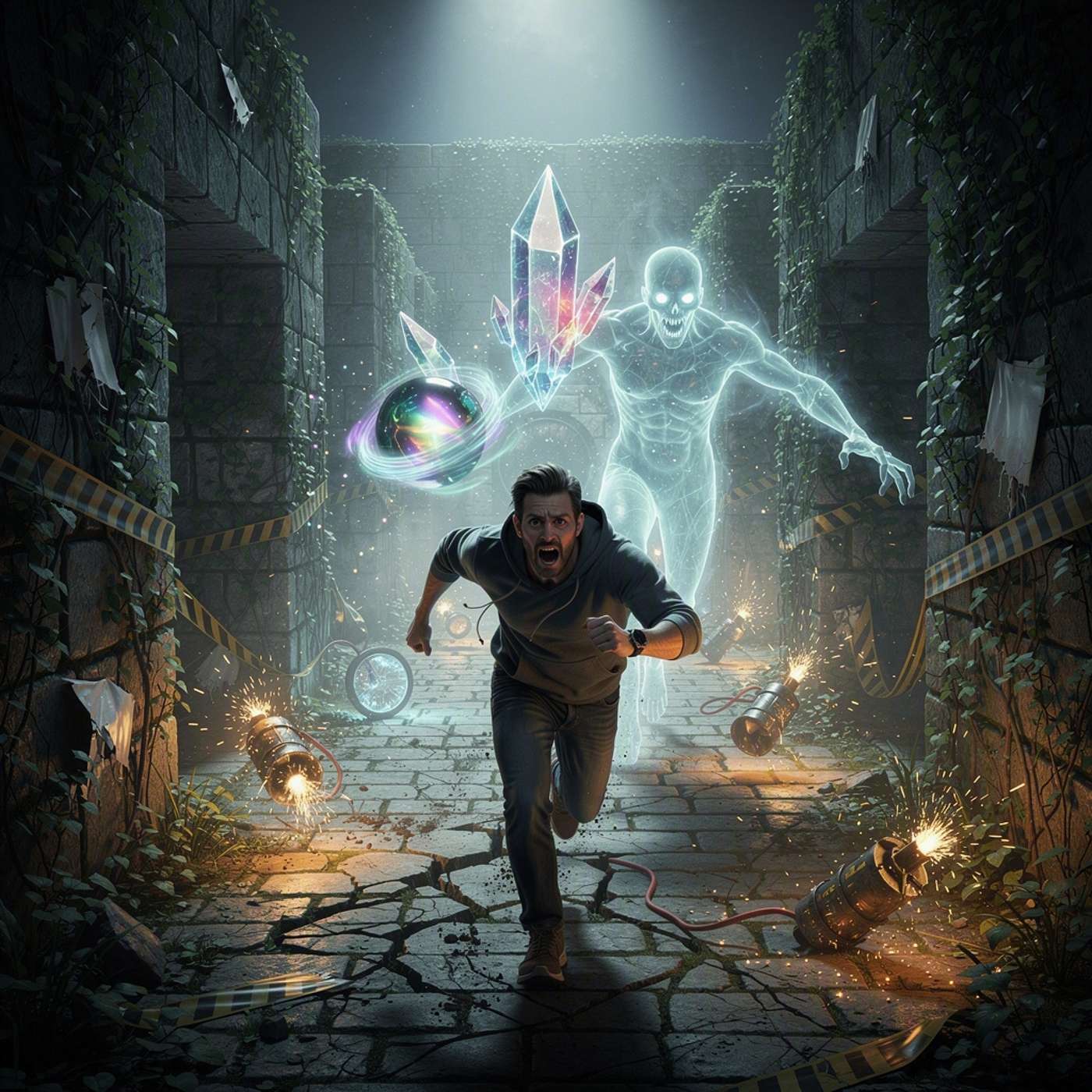 Ghost Maze Hideout game artwork