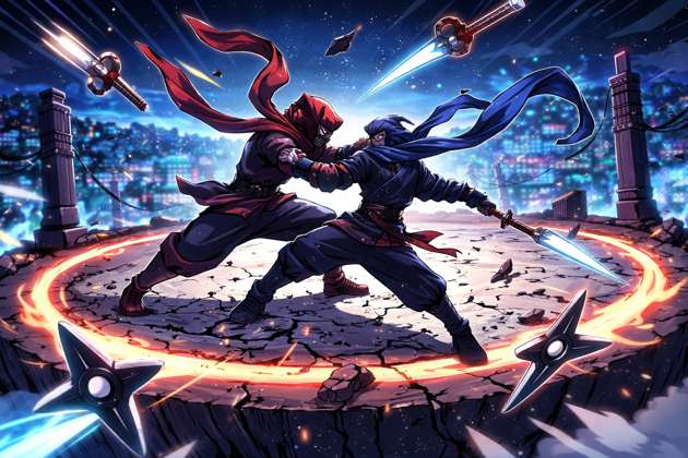 Ninja Arena Knockout - Jabali AI Poster