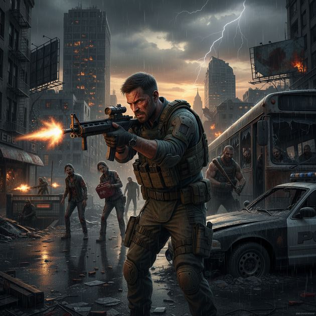 City of the Fallen - Jabali AI Poster