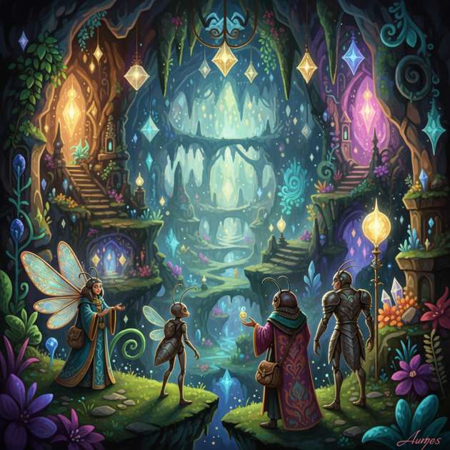 Kingdom Beneath Bloom - Jabali AI Poster