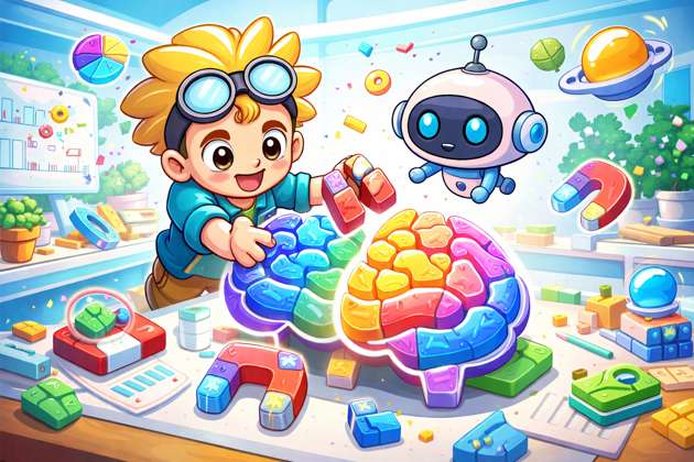 Magnet Minds Kids - Jabali AI Poster