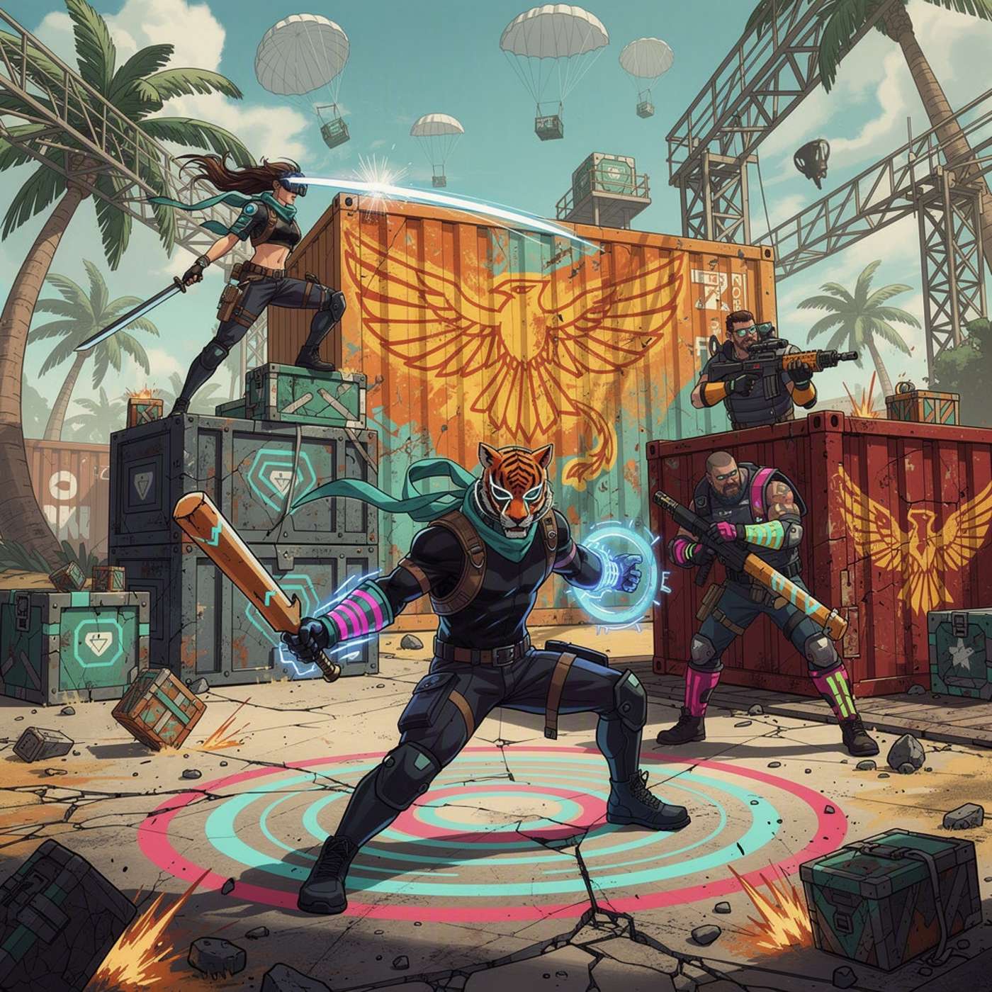 Battle Royale Brawlers game artwork