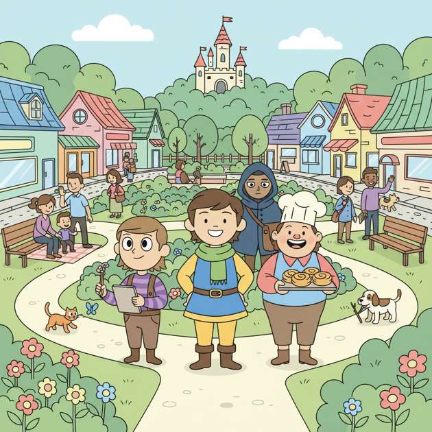 Heart of the Town - Jabali AI Poster