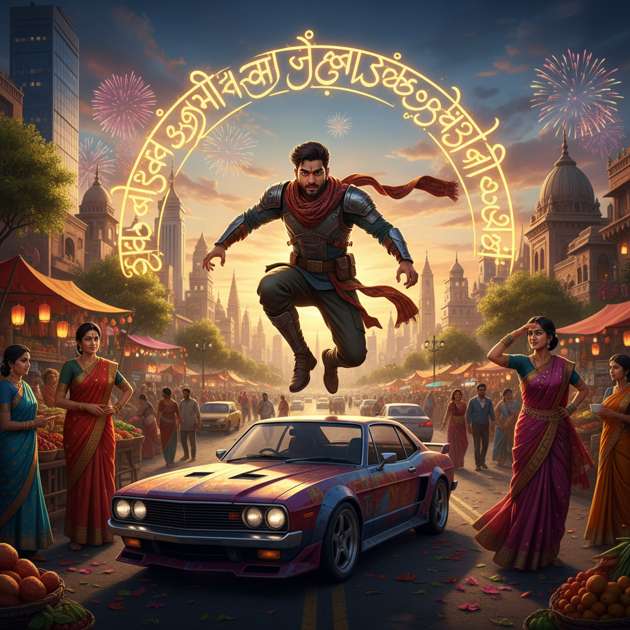 City of Shayari - Jabali AI Poster