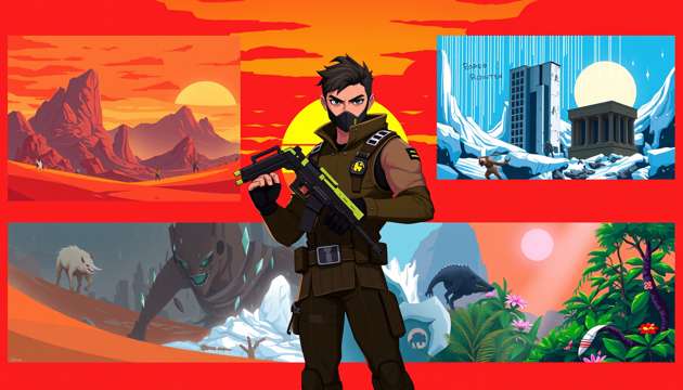 Commander Alex: Battlefield Tactics - Jabali AI Poster