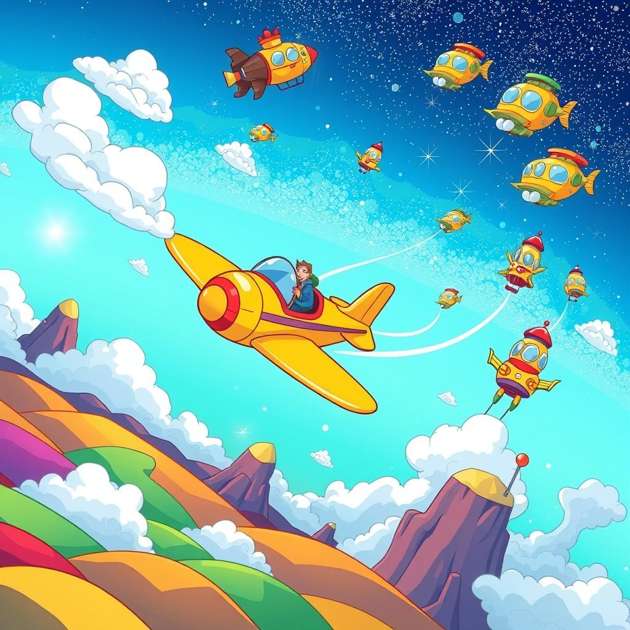 Skyward Sprint - Jabali AI Poster