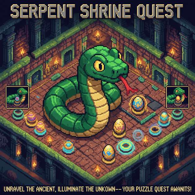 Serpent Shrine Quest - Jabali AI Poster