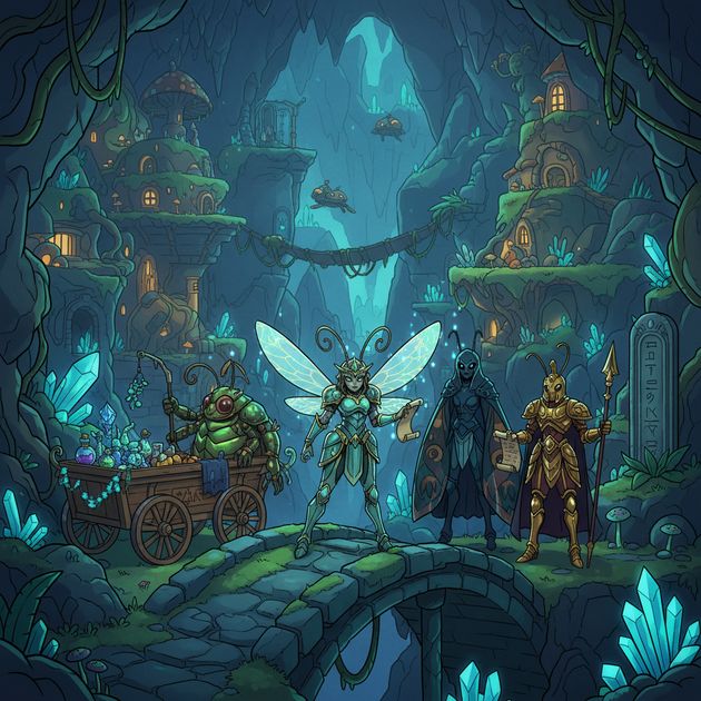 Kingdom Beneath - Jabali AI Poster