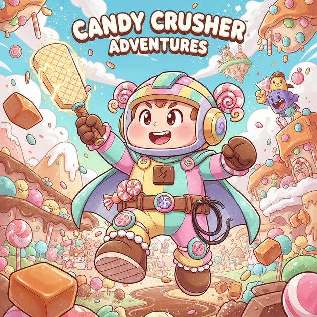 Candy Smash Carnival - Jabali AI Poster