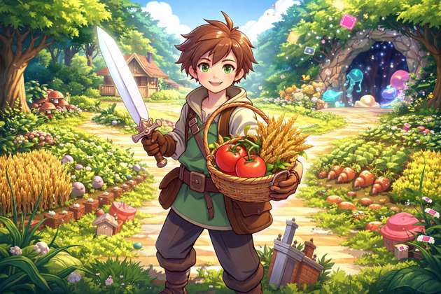 Harvest Gacha Adventures - Jabali AI Poster
