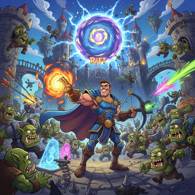 Rift Rampage - Jabali AI Poster