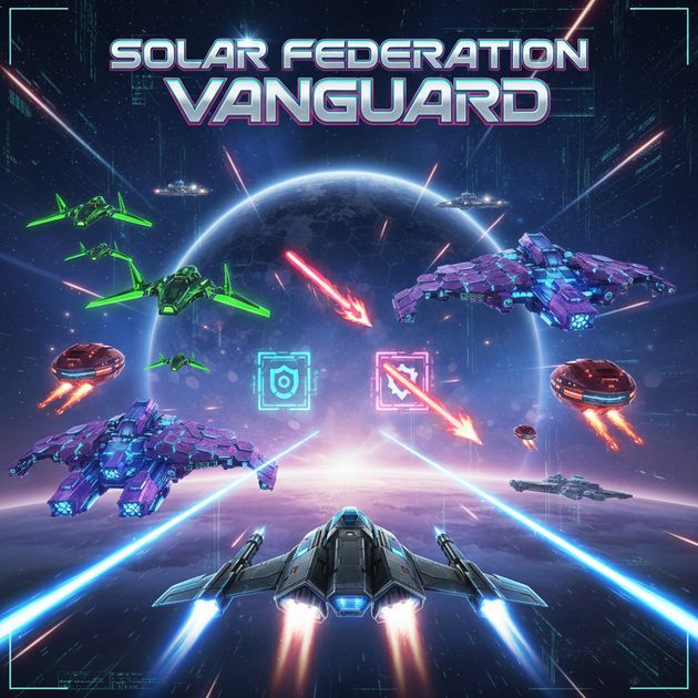 Solar Federation Vanguard - Jabali AI Poster