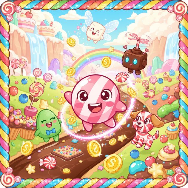 Candy Bounce Empire - Jabali AI Poster