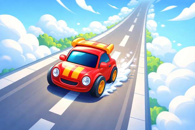 Tiny Turbo Road - Jabali AI Poster
