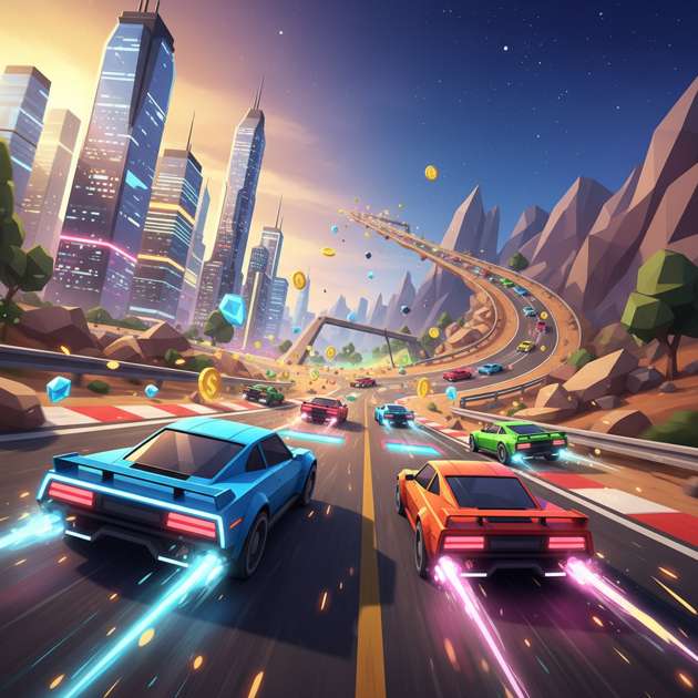 Turbo Rivals: Combat Rush - 3D Racing by Jabali AI