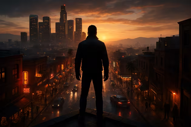 City of Fault Lines - Jabali AI Poster