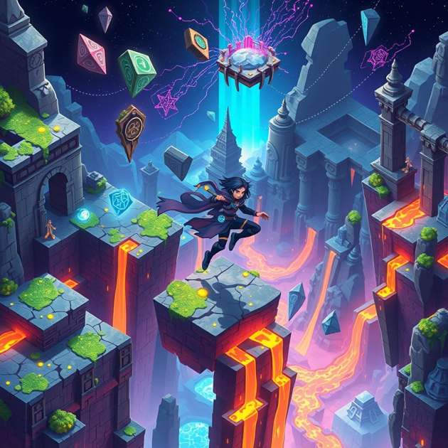 Fractured Relic Run - Jabali AI Poster